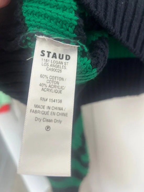 Staud cropped Hampton sweater - Picture 8 of 15